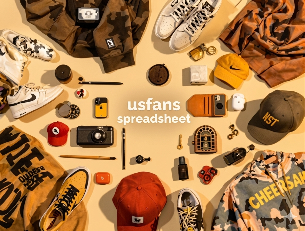 USFans Spreadsheet 2026: Shop Smarter Worldwide